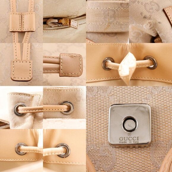 Gucci Backpack 003.0242 GG Canvas Beige Backpack Daypack main image 4
